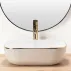 Lavoar alb/auriu pe blat Rea Belinda 46,5 cm picture - 4