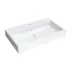 Lavoar suspendat Omnires Thasos M+ alb 70 cm picture - 2