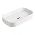 Lavoar pe blat Fluminia Capri alb 75 cm picture - 1