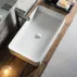 Lavoar pe blat Fluminia Lena alb 60 cm picture - 2