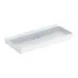 Lavoar pe mobilier Geberit One cu scurgere speciala 105 cm alb picture - 1
