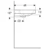 Lavoar pe mobilier Geberit Smyle Square 60 cm picture - 4