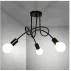 Lustra 3 brate negru Rea 392227 Black model Paradise industrial picture - 1