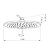 Palarie de dus rotunda Kludi A-QA 250 mm negru mat picture - 2
