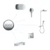 Para de dus Hansgrohe Raindance Select S 120 auriu lucios 3 functii picture - 4