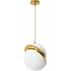 Pendul auriu 2 semicercuri Rea APP481-1CP picture - 2