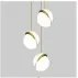 Pendul auriu 2 semicercuri Rea APP481-1CP picture - 6