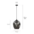Pendul Emibig Istar 1 negru/grafit picture - 5