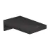 Pipa cada Hansgrohe Metropol negru mat 185 mm picture - 1
