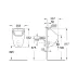 Pisoar cu alimentare superioara Grohe Bau Ceramic alb picture - 3