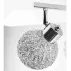 Plafoniera 3 surse de lumina crom abajur forma rotunda Rea Glamour APP672-3C picture - 4