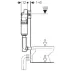 Rezervor incastrat Geberit Delta UP100 12cm pentru pereti subtiri picture - 3