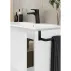 Set dulap baza suspendat Gala Shona alb 2 sertare blat 100 cm si dulap mediu picture - 2