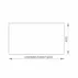 Set dulap baza suspendat Gala Shona alb 2 sertare blat 100 cm si dulap mediu picture - 5