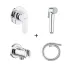 Dus igienic cu baterie Grohe Trigger Spray Bundle crom lucios picture - 1