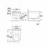 Set rezervor Grohe Rapid SL cu clapeta Skate Cosmopolitan si vas wc Grohe Euro Ceramic Triple Vortex capac soft close picture - 5