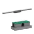 Set rigola pentru dus plus capac Hansgrohe RainDrain Flex ajustabil 80 cm crom lucios picture - 1
