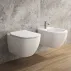 Set vas wc Ideal Standard Tesi AquaBlade cu capac soft close si rezervor Grohe cu clapeta alba Skate Air picture - 7