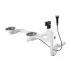 Sifon automat Hansgrohe D17 11 pentru chiuveta din granit cu doua cuve picture - 1