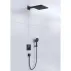 Sistem de dus incastrat Hansgrohe Raindance E 300 negru mat picture - 2