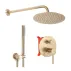 Sistem de dus incastrat Rea Lungo auriu periat picture - 1