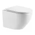 Vas WC suspendat rimless cu capac softclose Omnires Ottawa alb picture - 2
