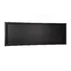 Raft incastrat dreptunghiular Balneo Wall-Box 90x30x10 cm negru periat picture - 1