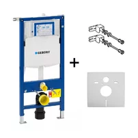 Rezervor incastrat Geberit Duofix Sigma cu set fixare si clapeta Sigma20 negru easy-to clean picture - 5