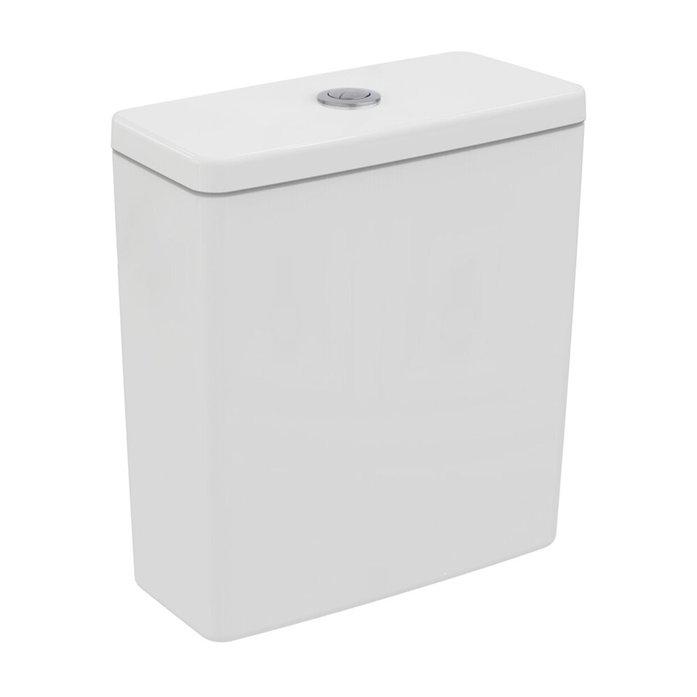 Rezervor pe vas WC Ideal Standard I.life A cu alimentare inferioara alb lucios