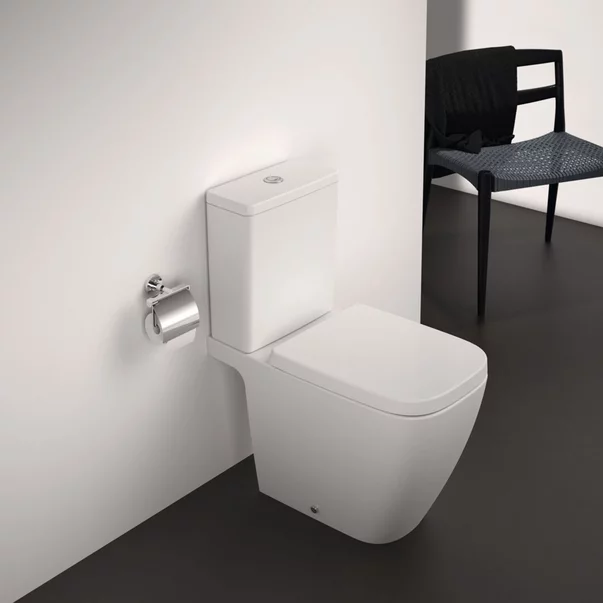 Rezervor pe vas WC Ideal Standard I.life B cu alimentare inferioara alb lucios picture - 2
