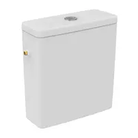 Rezervor pe vas WC Ideal Standard I.life S cu alimentare laterala alb lucios picture - 1