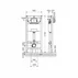 Rezervor wc cu cadru incastrat Schell Montus C120 115 cm picture - 2
