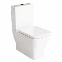 Rezervor pe vas WC Gala Emma Square alimentare inferioara alb