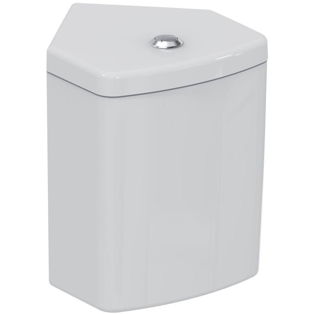 Rezervor pe vas wc Ideal Standard Connect Space cu montare pe colt aparente