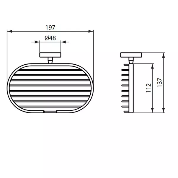 Savoniera dus negru mat Ideal Standard IOM picture - 4