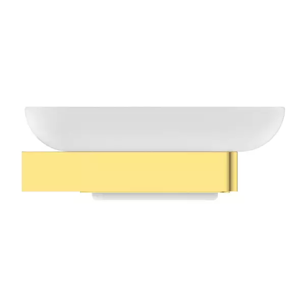 Savoniera Ideal Standard Atelier Conca design patrat auriu periat picture - 3