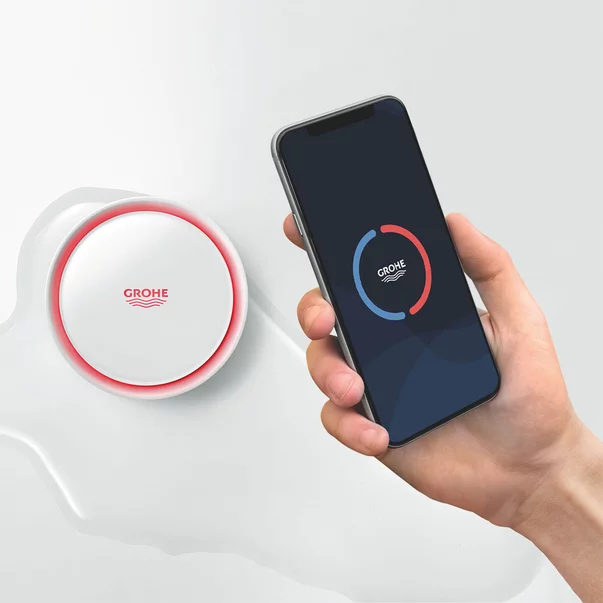 Senzor control apa Grohe Sense smart WiFi alb picture - 7