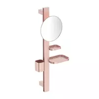 Set accesorii pentru lavoar Ideal Standard Alu+ rose mat din aluminiu 70 cm cu oglinda mobila picture - 1