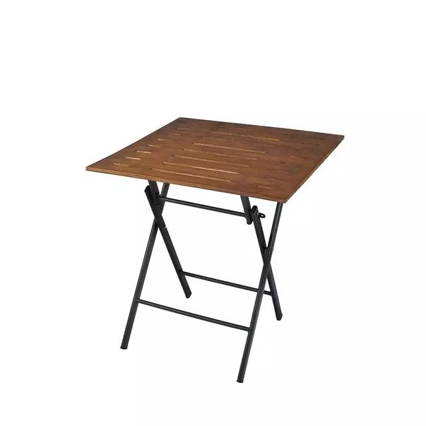 Set de gradina 3 piese Asir Bistro negru/maro picture - 7