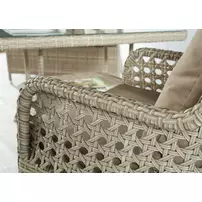Set de gradina Asir Cenova 4 piese cappuccino picture - 13