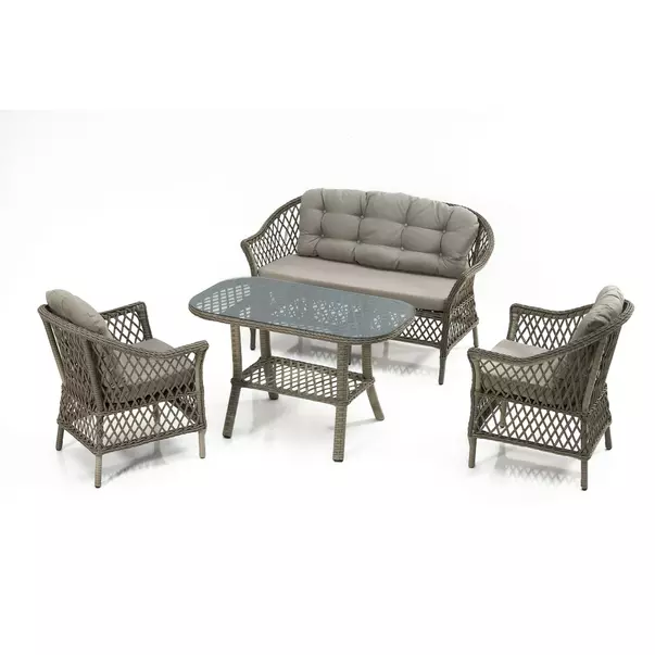 Set de gradina Asir Dove 4 piese gri picture - 3