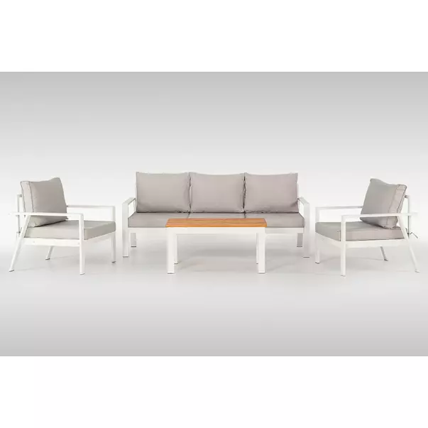 Set de gradina Asir Ediz 4 piese alb picture - 7