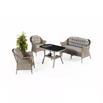 Set de gradina Asir Luna 4 piese gri picture - 1