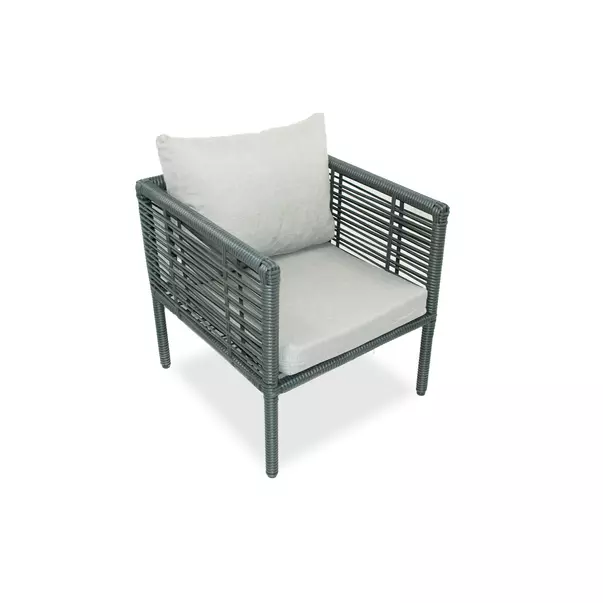Set de gradina Asir Newyork gri 4 piese picture - 6