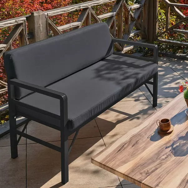 Set de gradina Asir Pandora 3 piese antracit/negru