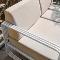 Set de gradina Asir Solaris 4 piese alb/crem picture - 8