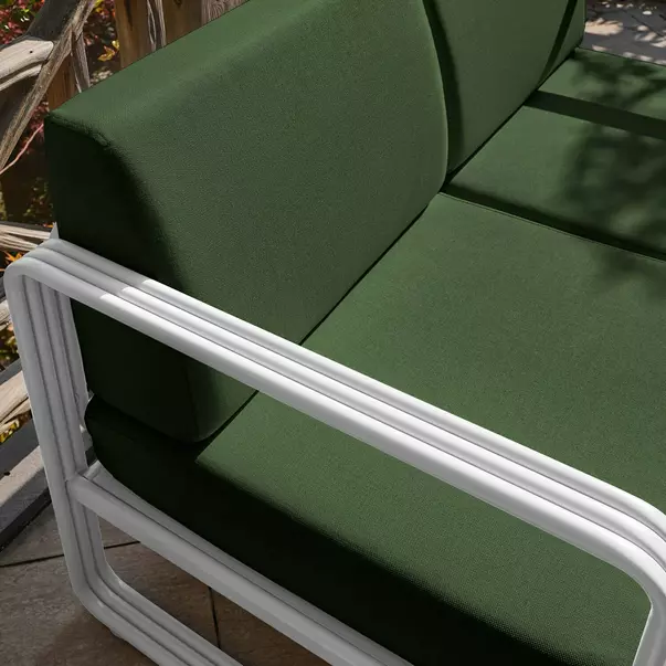 Set de gradina Asir Solaris 4 piese alb/vedre picture - 8