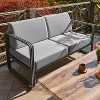Set de gradina Asir Solaris 4 piese antracit/gri picture - 3