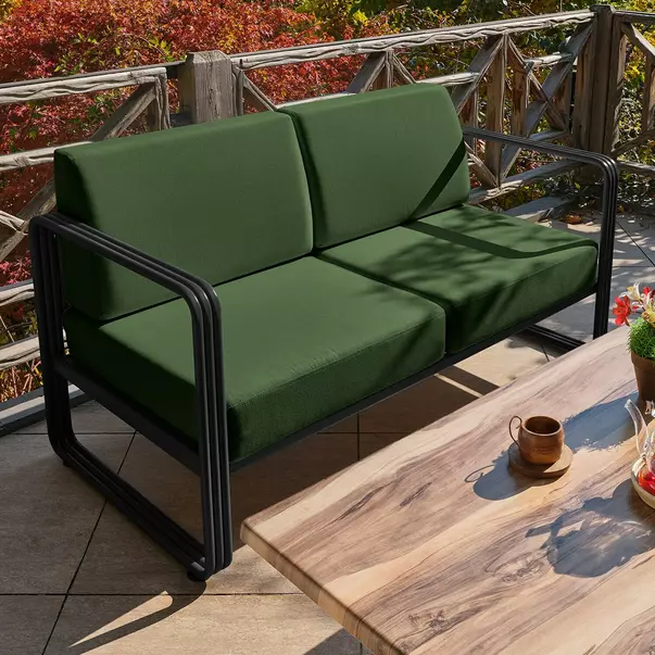 Set de gradina Asir Solaris 4 piese negru/verde picture - 7