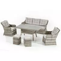 Set de gradina Asir Vivaldi 6 piese crem